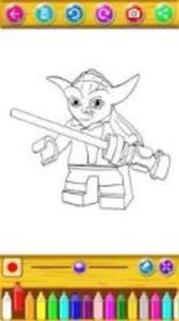 Coloring book for Lego of Ninjago游戏截图2