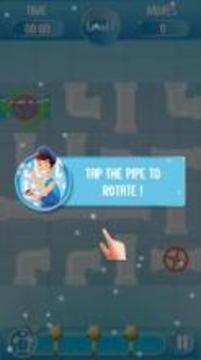 Plumber - Pipes Flood Puzzle游戏截图1