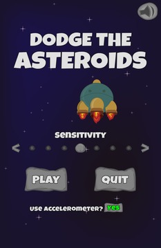 Dodge The Asteroids游戏截图3
