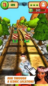 Subway Moana Adventure Rush游戏截图3