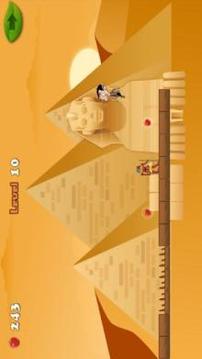 Jumper Mr Bean Pharaoh of Egypt Adventure Games游戏截图4