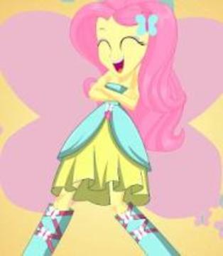 Fluttershy Rarity Rainbow Dash Dress up Games游戏截图3