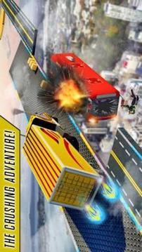 Play Impossible Mega Driving Simulator 2018游戏截图3