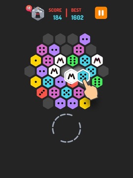 Merge Block Hexa: Dominoes Merged Puzzle游戏截图4