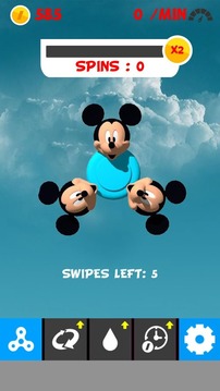 Mickey Mouse Fidget Spinner游戏截图3