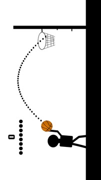 Basketball Stickman Black 2K18游戏截图1