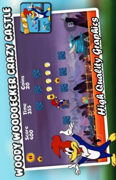 Woody Woodpecker Crazy Castle游戏截图1