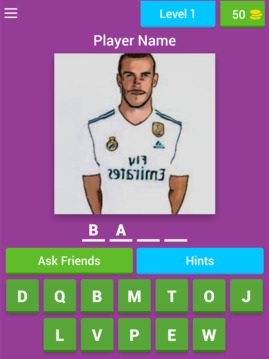 Guess Real Madrid Players游戏截图3