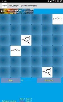 MemGame 01 - Electrical symbols游戏截图1