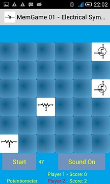 MemGame 01 - Electrical symbols游戏截图4