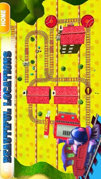 Train Maze Simulator : Train puzzle games for Kids游戏截图2