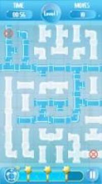 Plumber - Pipes Flood Puzzle游戏截图2