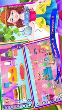 Princess Doll House Interior Decorating game游戏截图4