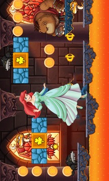 Adventures Princess Ariel Runner World游戏截图2