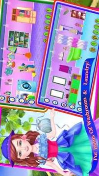 Princess Doll House Interior Decorating game游戏截图2