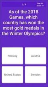 Olympic QUIZ Online Pro游戏截图1