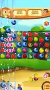 Girl Fruits Farm - Match 3游戏截图4