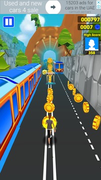 New Subway Surf Crazy Boy游戏截图3