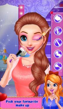 Valentine Girl Fashion Doll Spa Makeover Salon游戏截图3