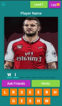 Arsenal Player Quiz游戏截图5