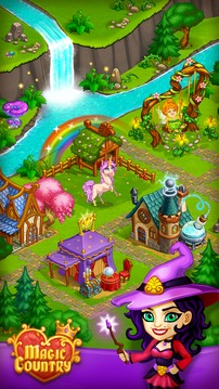 魔国：童话农场和童话般的城市游戏截图4