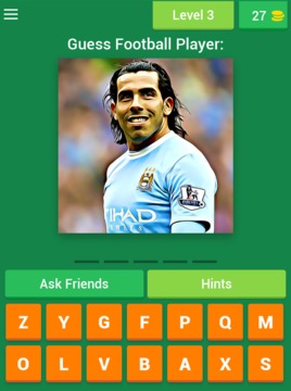 Footballer Players Quiz 2018 - Latest Levels 200+游戏截图2