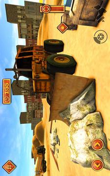 Modern City Site Construction Truck 3D Sim Game游戏截图1