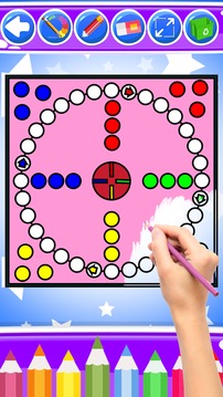 Coloring Book: Ludo Coloring Game游戏截图5