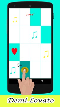 Demi Lovato-Tell me you love me Piano Tiles游戏截图3
