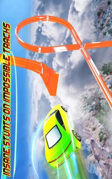 Speed Car Racing Stunt Mega Ramp Impossible Tracks游戏截图5