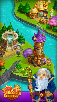 魔国：童话农场和童话般的城市游戏截图1
