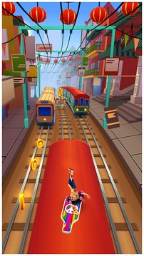 Gold Subway Surf: Find The Stolen Treasure游戏截图1