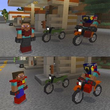 Addon Dirt Bikes 2018 for MCPE游戏截图3