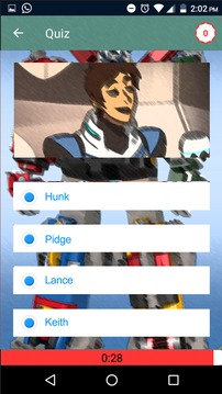 Guess Voltron Trivia Quiz游戏截图2