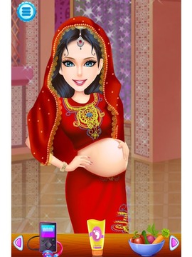Indian Pregnant Mommy Caring游戏截图4
