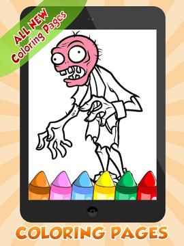 Coloring for Plants and Zombie游戏截图5