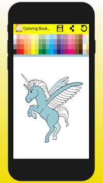 Coloring Book - Unicorn Drawing Game游戏截图4