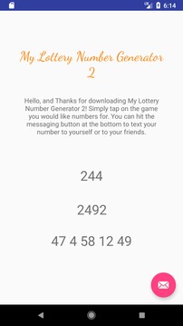 My Lottery Number Generator 2游戏截图2