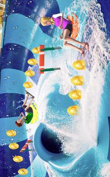 水 公园 游戏： 水 滑动 模拟器 3D游戏截图4