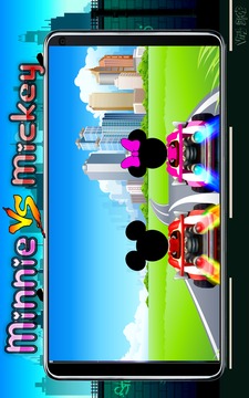 Mickey Against Minnie Race游戏截图2