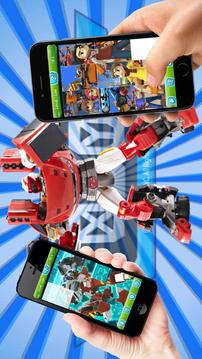 Puzzle Real Tobot Iron Fighter游戏截图1