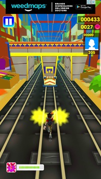 Subway Runner The City游戏截图2