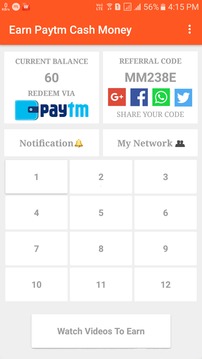 Earn Paytm Cash Money游戏截图4