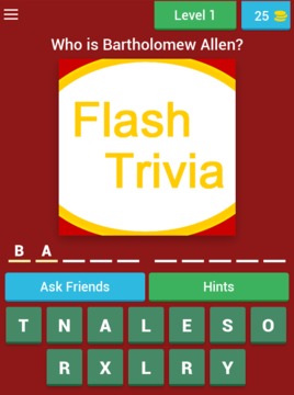 Trivia - The Flash游戏截图4