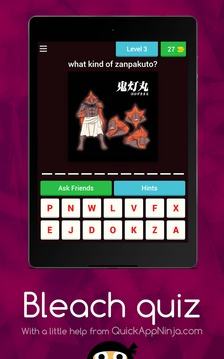 Bleach Quiz游戏截图3