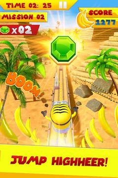 Banana Rush : Legends Minion Adventure 3D游戏截图3