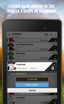 fansgol - Fantasy Fútbol Colombiano游戏截图1