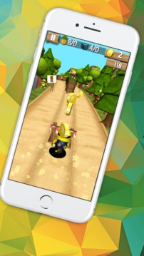 Banana Subway Rush for minion游戏截图1