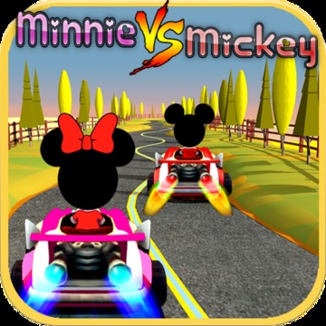 Mickey Against Minnie Race游戏截图1