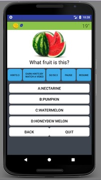 Fruit Quiz 2018游戏截图3